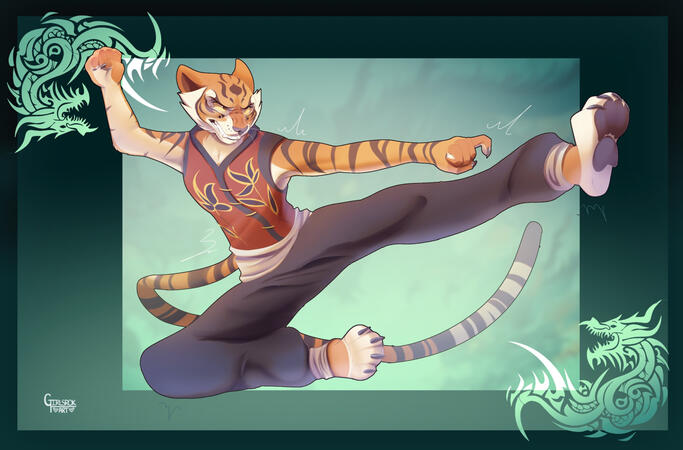 Rendered shading, scenes background